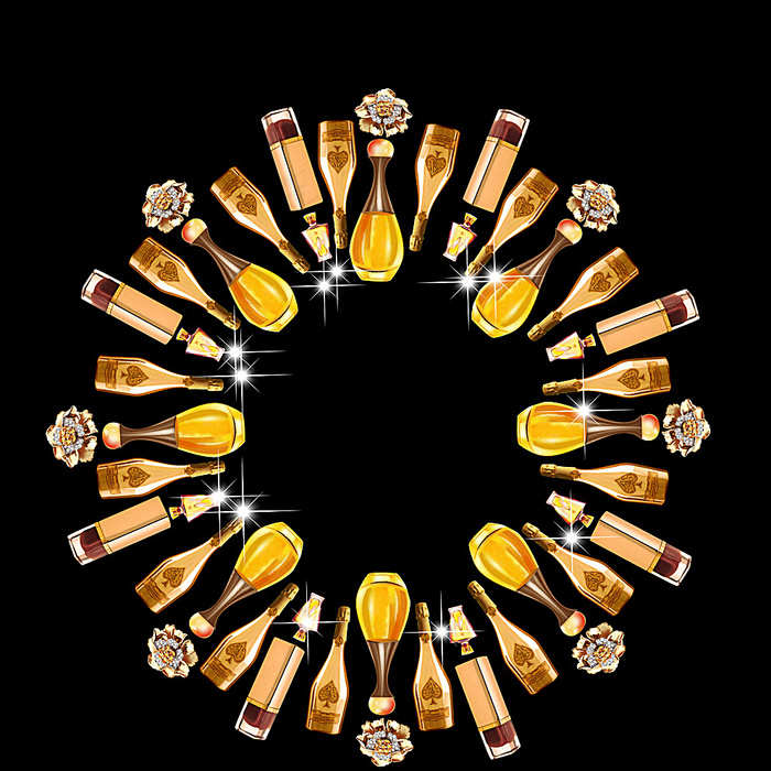 房地产奢侈品贵族范尊贵化妆品系图片