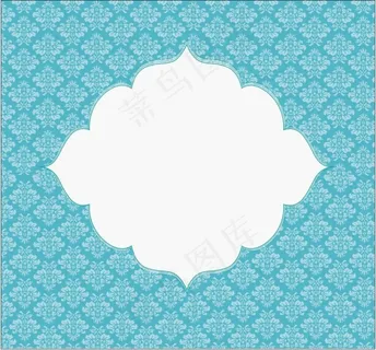 婚礼喷绘背景蒂芙尼蓝色系镂空