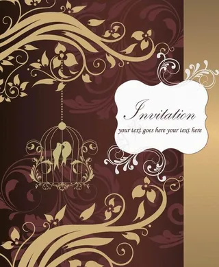 欧式花纹 小鸟图片