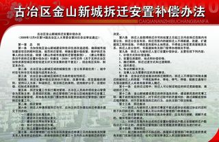 拆迁补偿办法图片