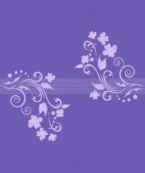 花朵移门