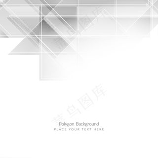灰色的多边形背景