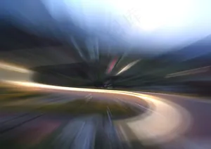 夜晚的公路