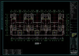 房屋剖面大样cad图纸