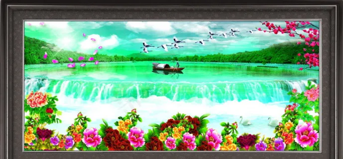 山水国画 山水国画