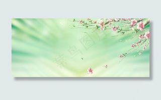 清新背景图片设计psd素材