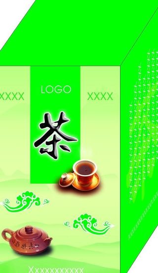 茶叶盒 （效果图）图片