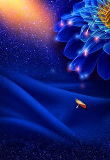 蓝色大气背景设计