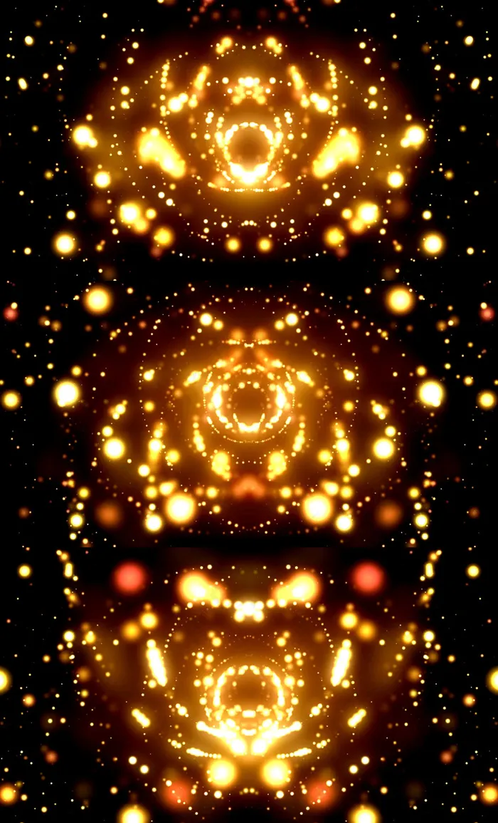 高清炫丽光效粒子星光视频
