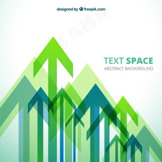 绿色背景矢量图