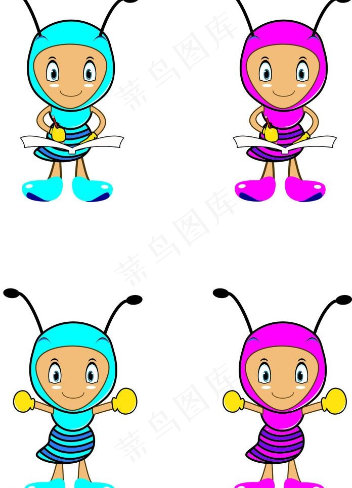 卡通小蚂蚁图片