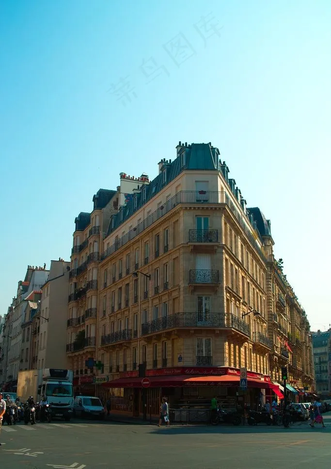 巴黎 街頭建築和街景图片