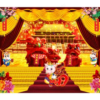 舞台设计素材元宵节素材节日素材