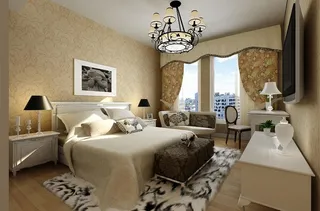 欧式卧室效果图图片