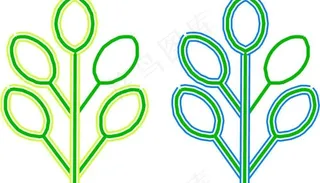 花卉图形图标图片