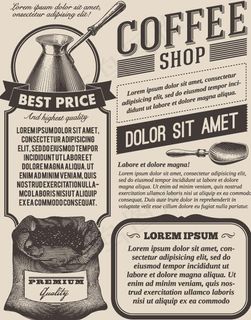 西餐厅菜谱菜单图片