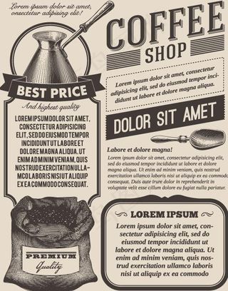 西餐厅菜谱菜单图片