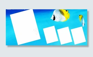 8x8相册 旅游模板 相框 海洋图片