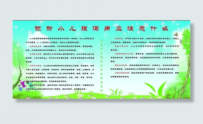 中医展板图片