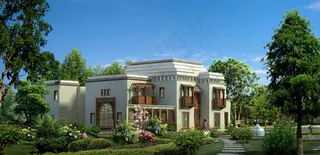 别墅环境效果图图片