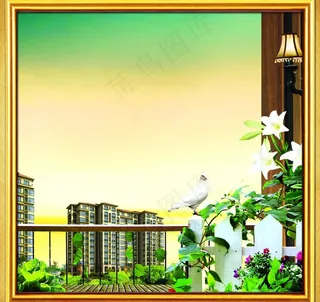 地产橱窗展板图片