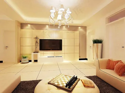 电视墙效果图 电视墙效果图