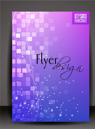 绚丽海报背景模板图片