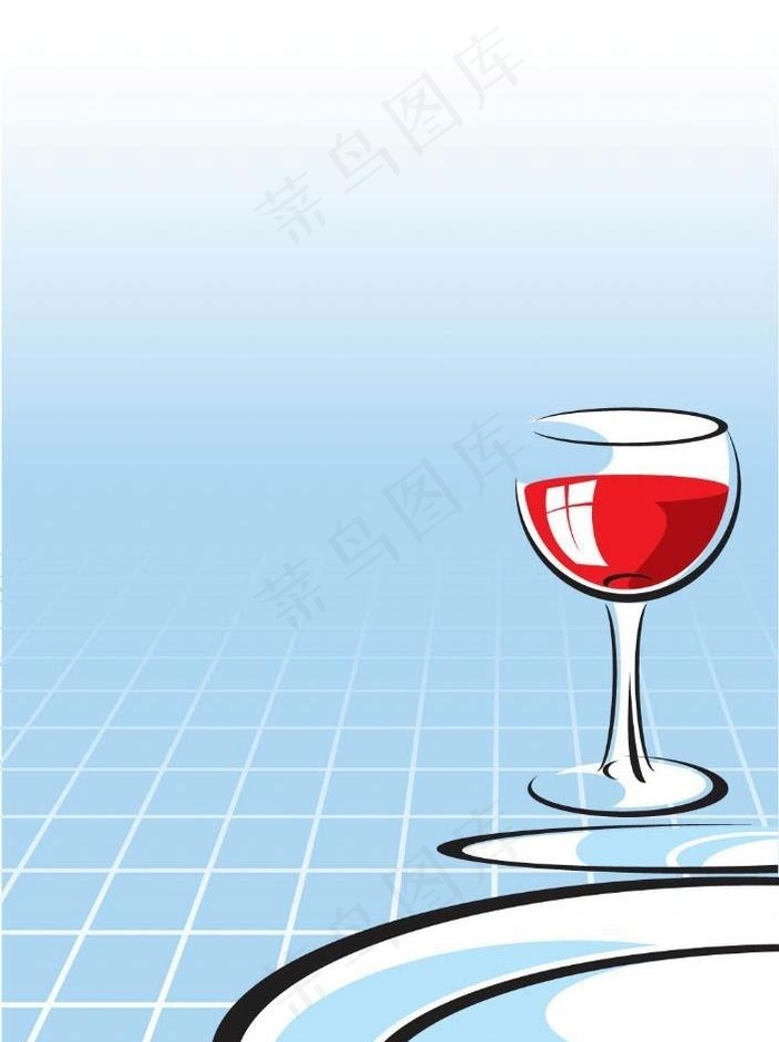 一杯红酒图片eps,ai矢量模版下载
