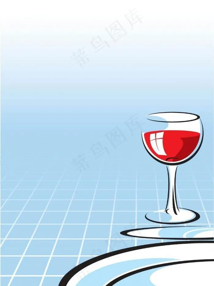 一杯红酒图片eps,ai矢量模版下载