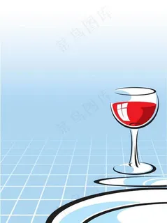 一杯红酒图片