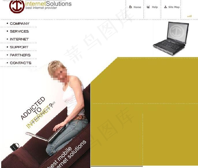 信息公司整站图片