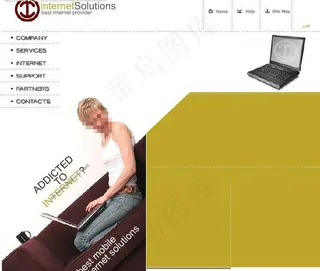 信息公司整站图片