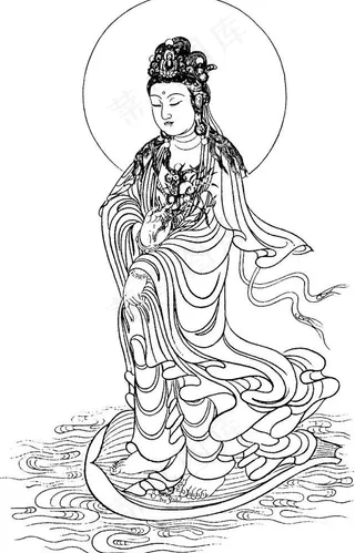 南无观世音菩萨像图片