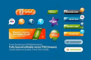 网页设计图标素材