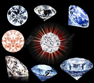 奢华钻石psd素材