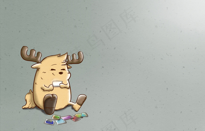 鹿小漫手绘写笔记