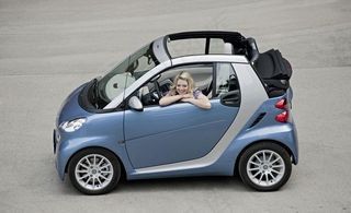 奔驰smart小汽车图片