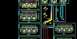 室内住宅楼给排水设计全套图