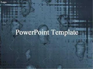 蓝色医疗吊瓶ppt模板