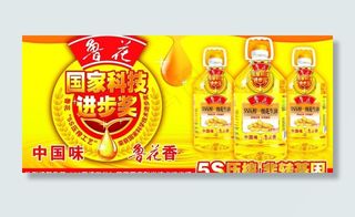 鲁花5s 压榨花生油图片