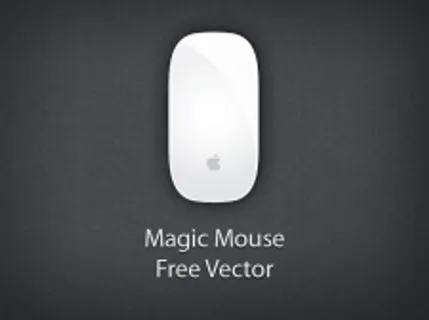 苹果魔幻鼠标矢量