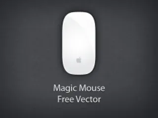苹果魔幻鼠标矢量