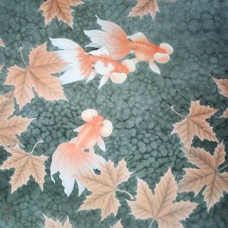 路雨年工笔鱼类选集图片