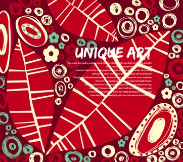 矢量素材精美树叶手绘彩色花纹