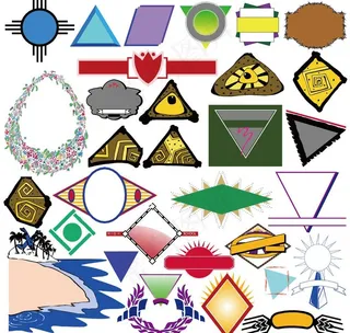 指示牌边框装饰条图案图片