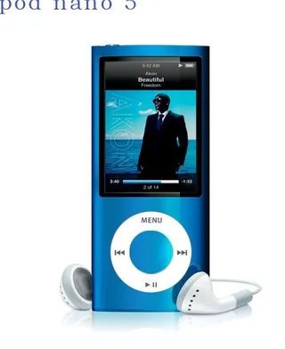 ipod nano5 效果图图片