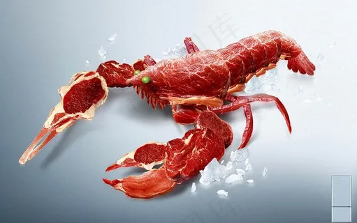 食品创意 螃蟹图片 食品创意 螃蟹图片