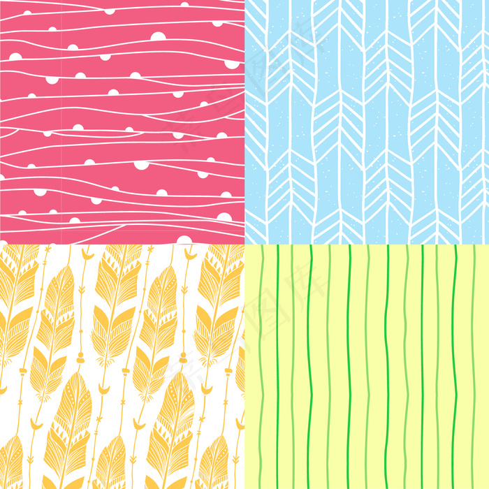 小清新底纹背景图