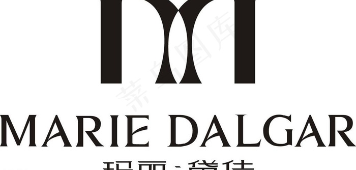 玛丽黛佳logo图片psd模版下载