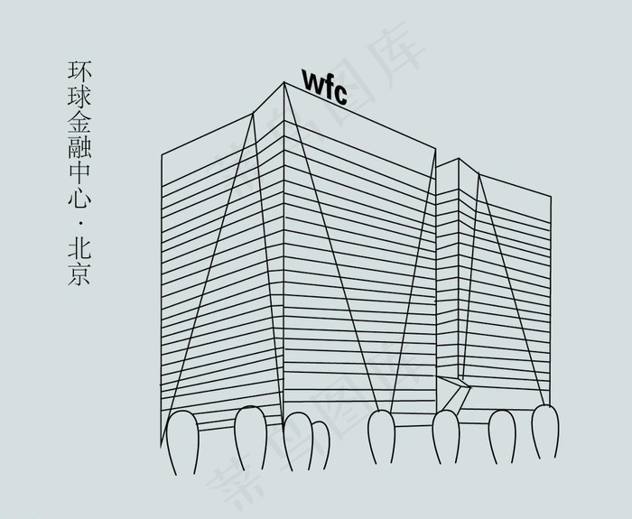 北京环球金融中心图片